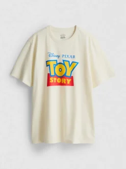 „Disney Pixar Toy Story“ T-Shirt aus reiner Baumwolle mit Grafik