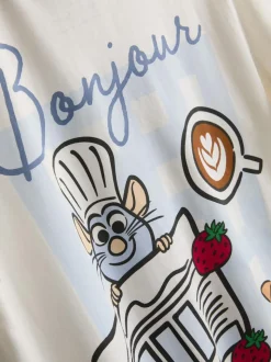 „Disney Ratatouille“ Baumwoll-Schlafanzugtop mit Grafik