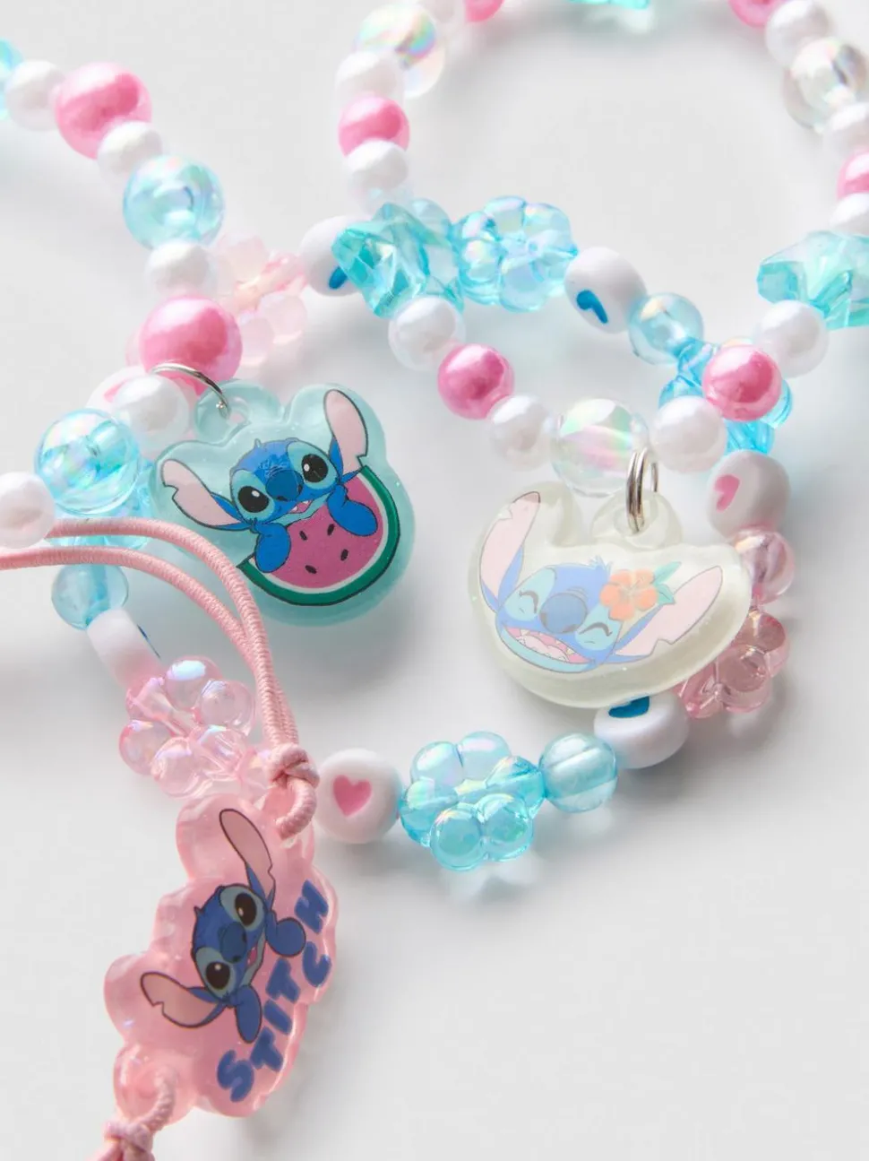 „Disney Stitch“ Armbänder, 4er-Pack