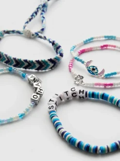 „Disney Stitch“ Armbänder, 5er-Pack