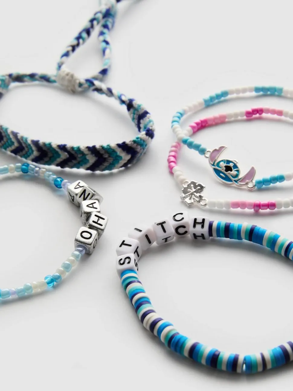 „Disney Stitch“ Armbänder, 5er-Pack