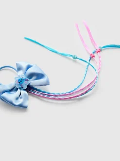 „Disney Stitch“ Haargummi mit Schleife und Zöpfen