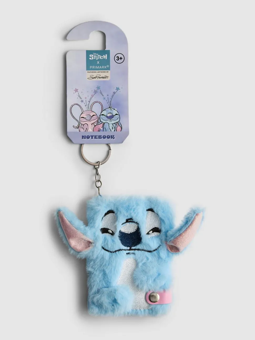 „Disney Stitch“ Mini-Notizbuch mit Schlüsselanhänger