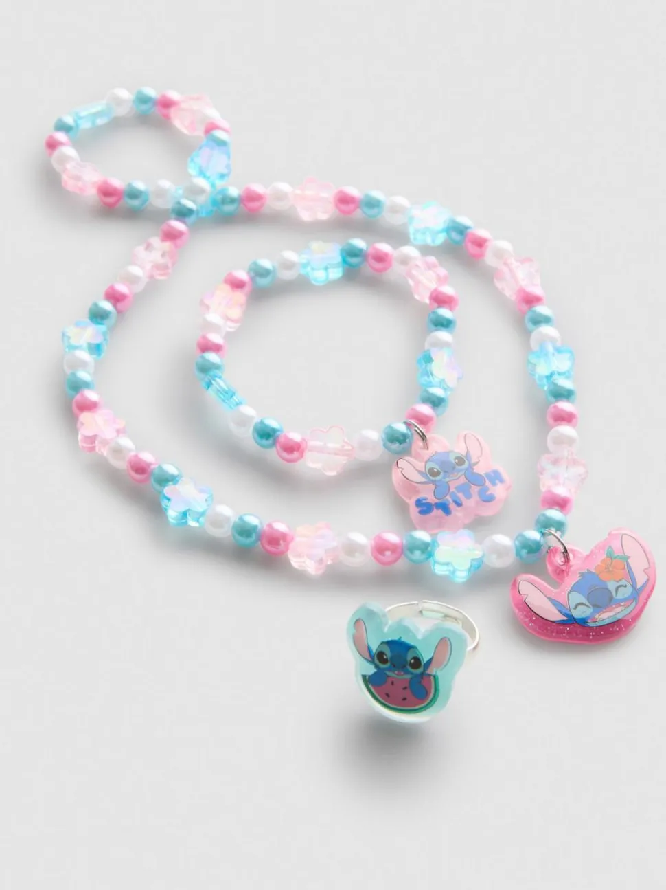 „Disney Stitch“ Schmuckset, 3-teilig