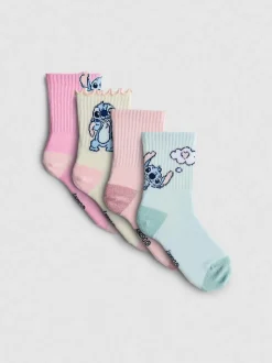 „Disney Stitch“ Söckchen, 4er-Pack