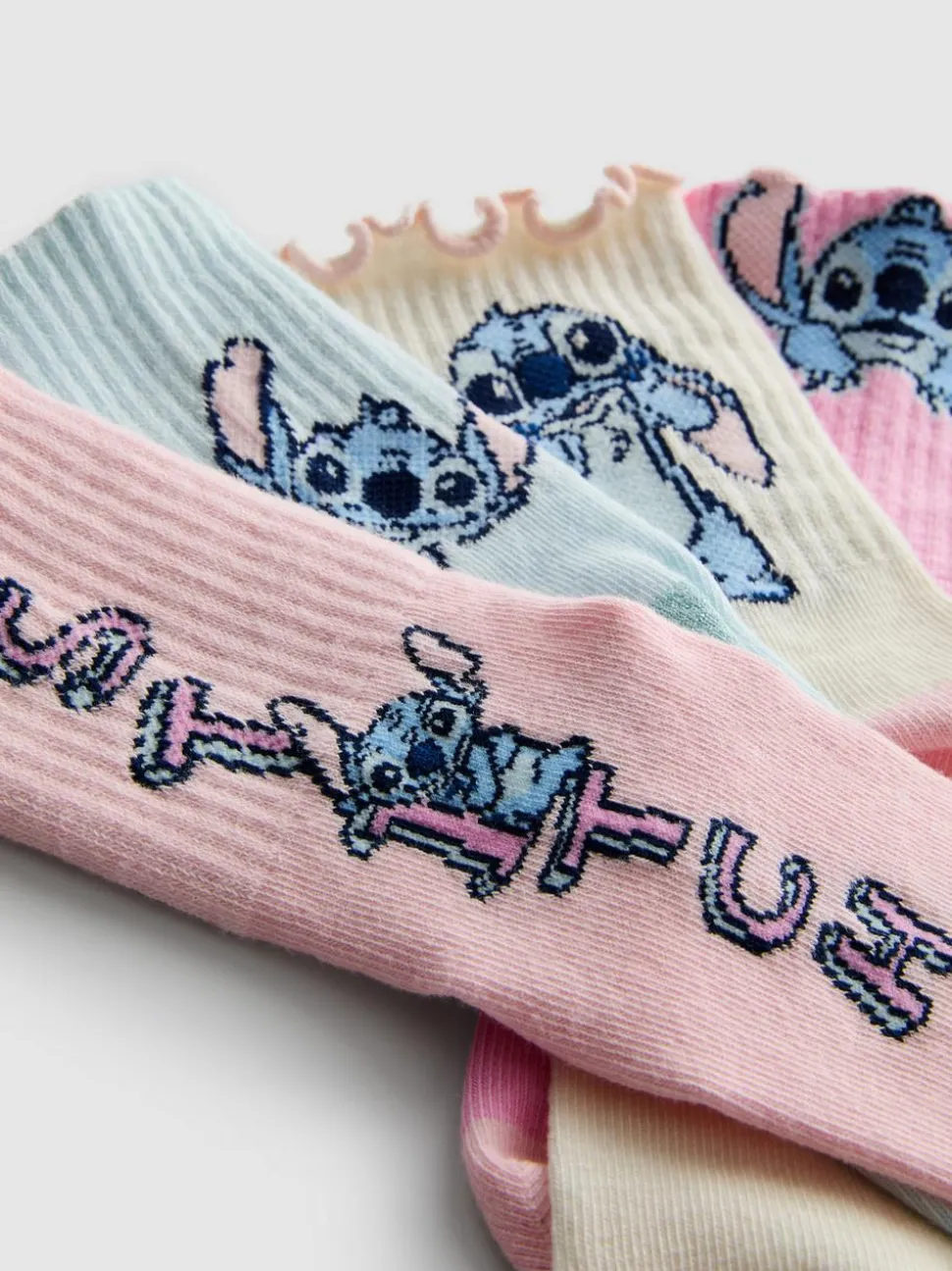 „Disney Stitch“ Söckchen, 4er-Pack