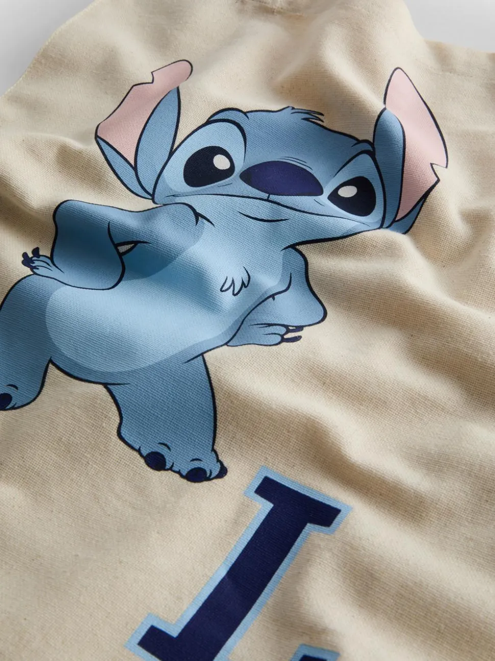 „Disney Stitch“ Tragetasche mit Initialen
