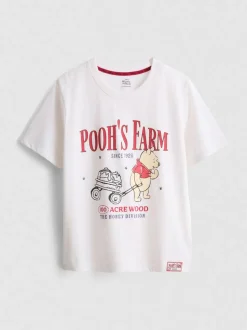 „Disney Winnie Puuh“ Baumwoll-Schlafanzugtop mit Grafik