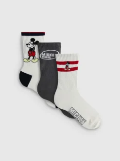„Disney X Mimi Webb Micky Maus“ Crew-Socken, 3er-Pack