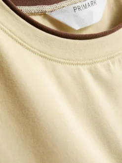 Doppellagiges Baby Tee mit hohem Baumwollanteil