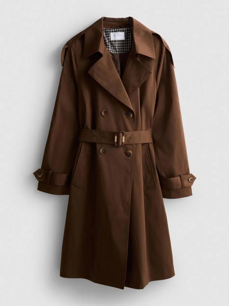 Doppelreihiger „By Coleen“ Midi-Trenchcoat