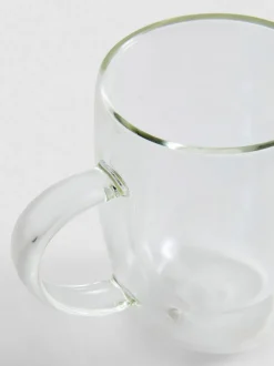 Doppelwandige Glastasse