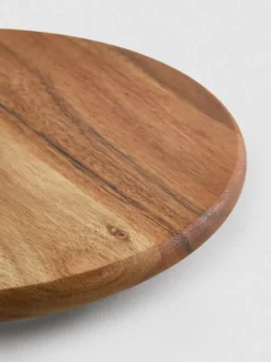 Drehbares Serviertablett aus Holz