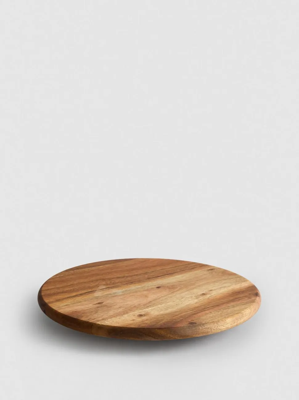 Drehbares Serviertablett aus Holz