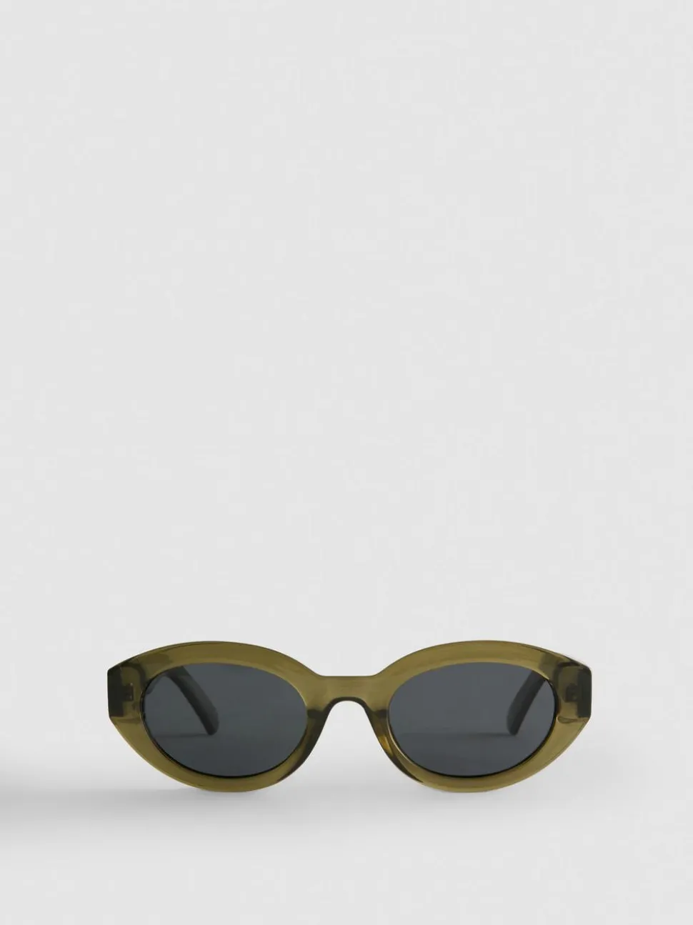 Durchsichtige ovale „By Coleen“ Sonnenbrille