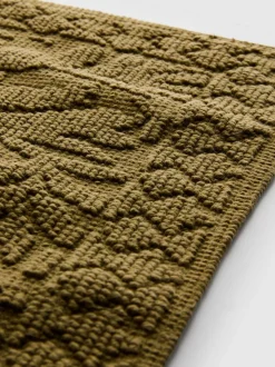 Duschmatte mit Blattmuster