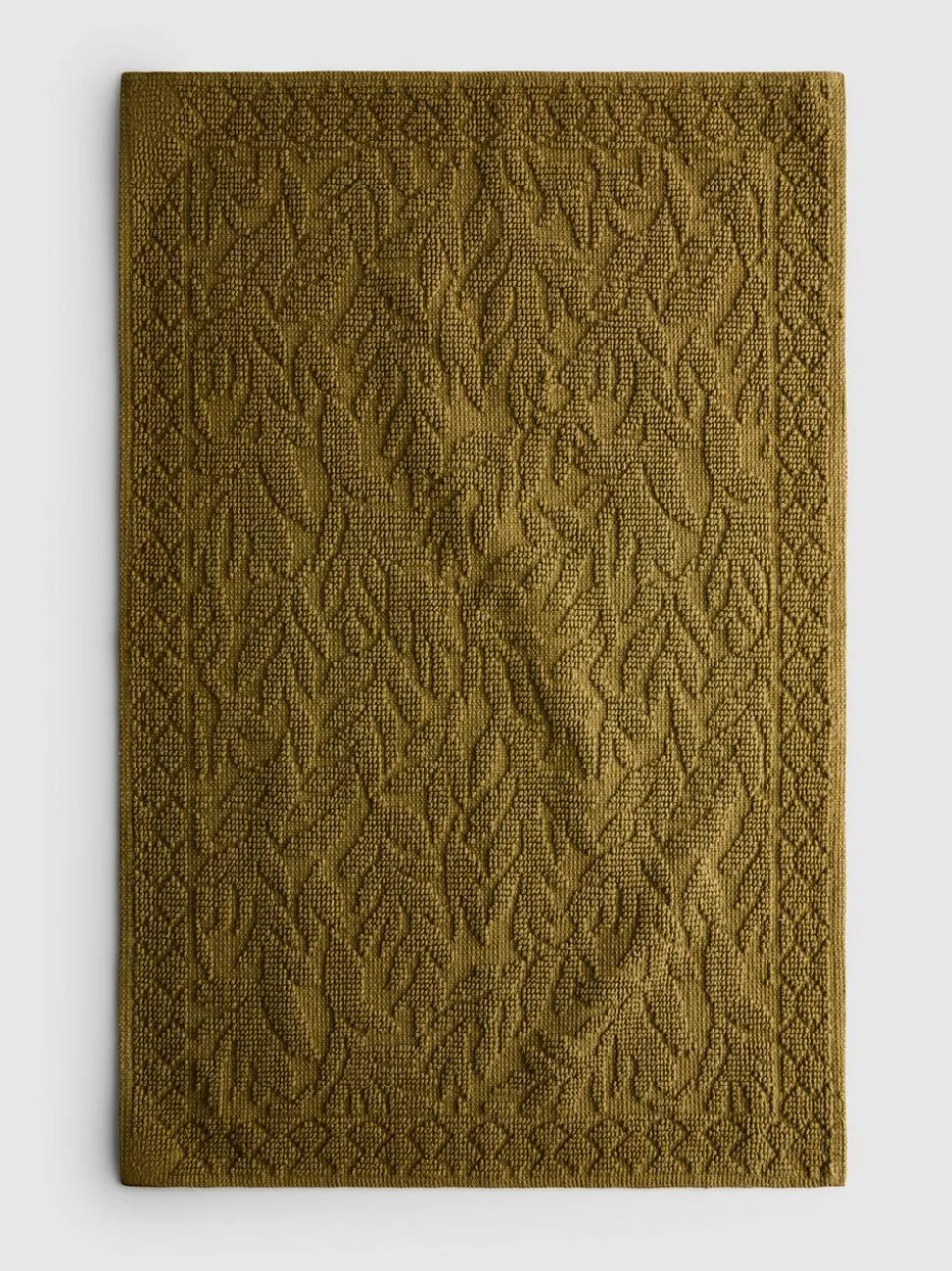 Duschmatte mit Blattmuster