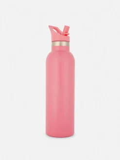 Edelstahl-Trinkflasche mit Griff