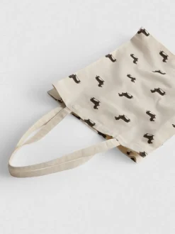 Einkaufstasche mit Dackel-Print