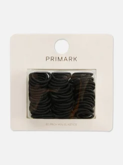 Elastische Mini-Haargummis, 60er-Pack