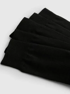 Elegante Crew-Socken, 5er-Pack