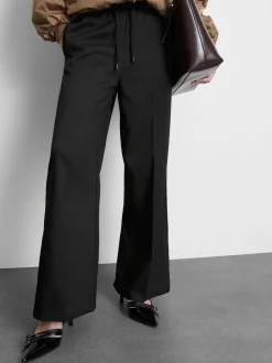 Elegante Jogginghose mit weitem Bein