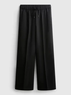 Elegante Jogginghose mit weitem Bein