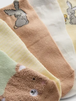 5er-Pack Socken mit Tiermotiven