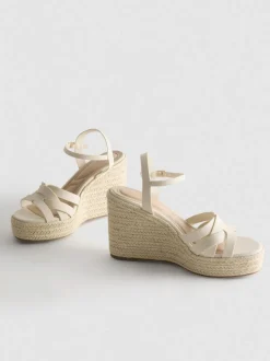 Espadrilles mit Keilabsatz
