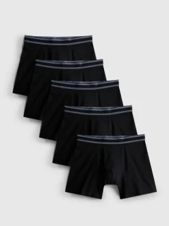 Essential-Boxershorts aus Jacquard, 5er-Pack