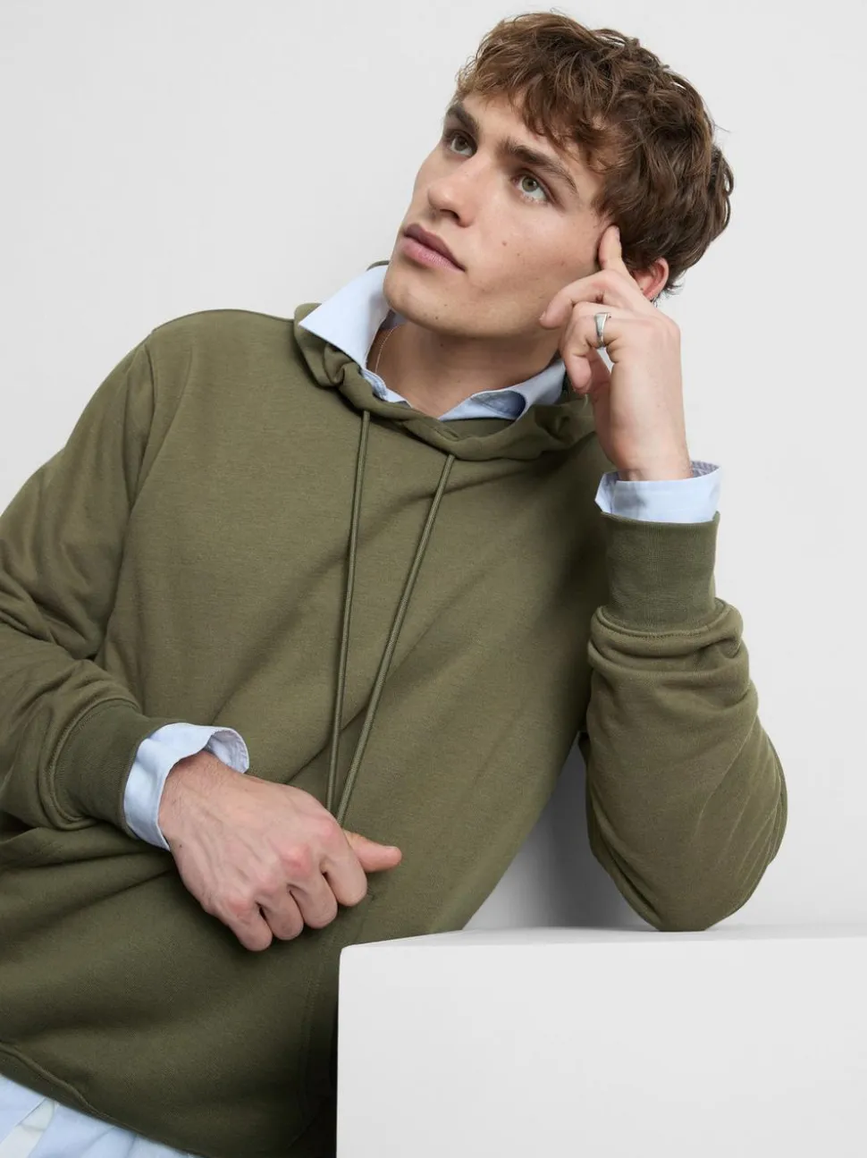 Essential-Hoodie mit Kordelzug