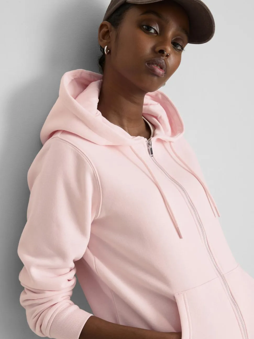 Essential-Hoodie mit Reißverschluss