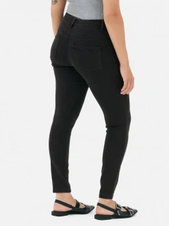 Essential Skinny-Jeans mit mittelhohem Bund | Normale Passform