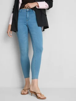 Essential Skinny-Jeans mit mittelhohem Bund | Normale Passform