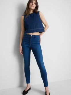 Essential Skinny-Jeans mit mittelhohem Bund | Normale Passform