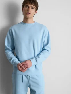 Essential-Sweatshirt mit Rundhalsausschnitt