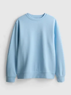 Essential-Sweatshirt mit Rundhalsausschnitt