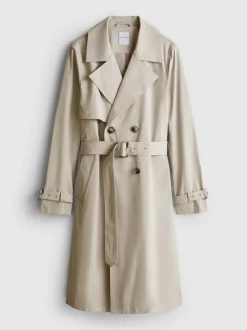 Essential-Trenchcoat mit Gürtel