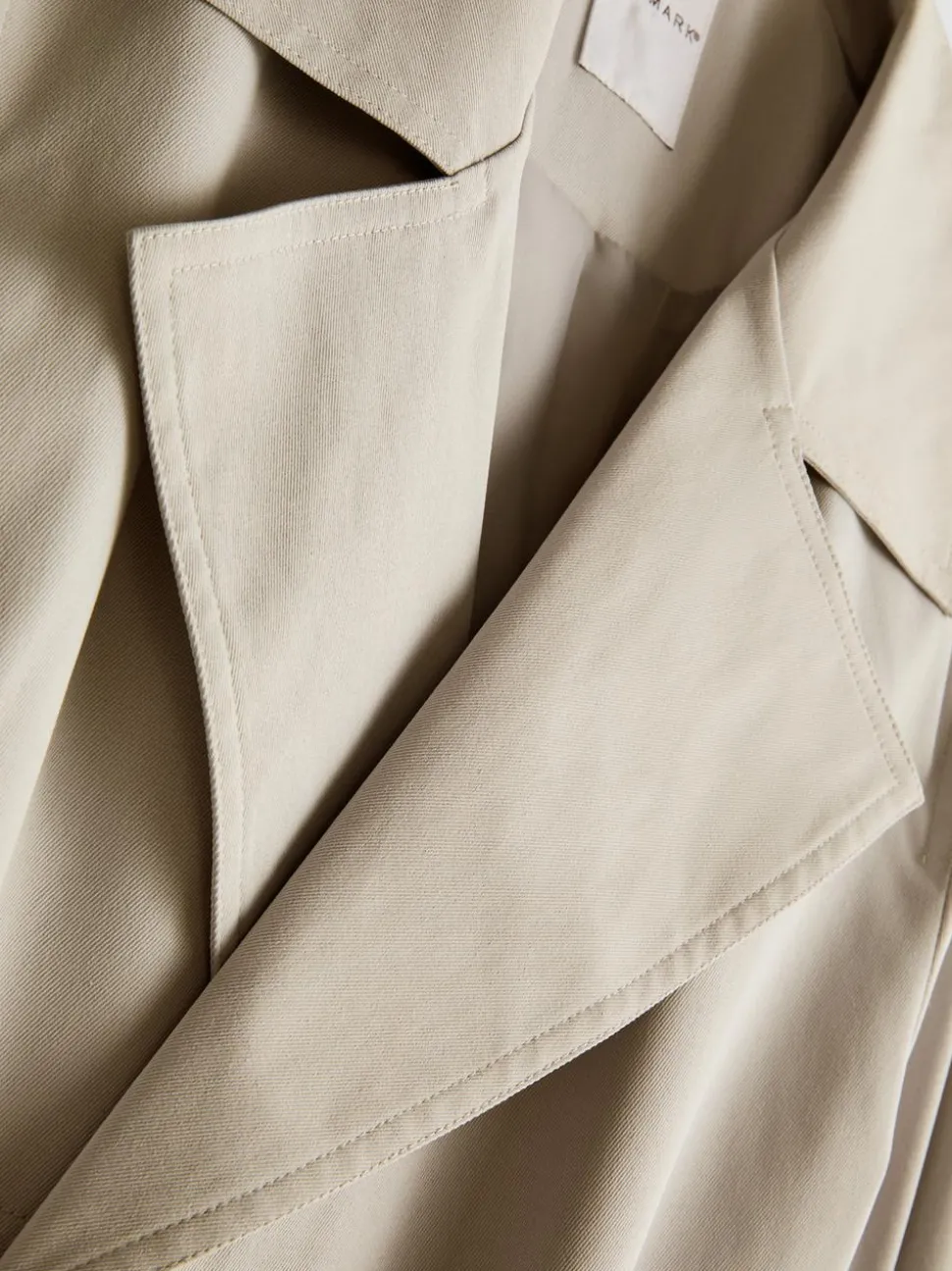 Essential-Trenchcoat mit Gürtel
