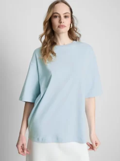 Essential-T-Shirt aus Baumwolle im Oversized-Look