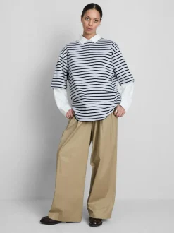 Essential-T-Shirt aus Baumwolle im Oversized-Look