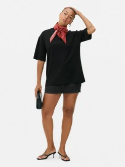 Essential-T-Shirt aus Jersey im Oversized-Look