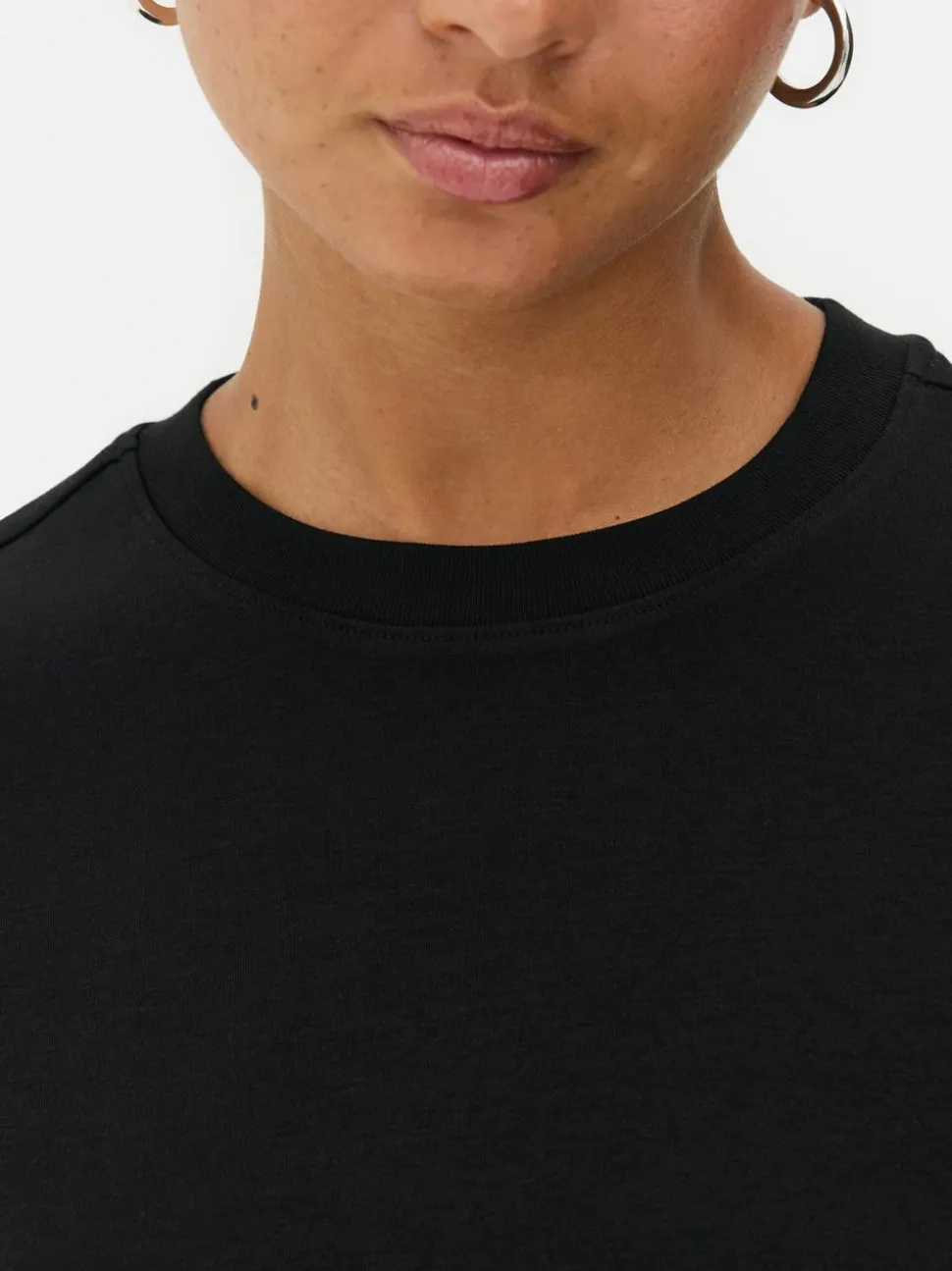 Essential-T-Shirt aus Jersey im Oversized-Look
