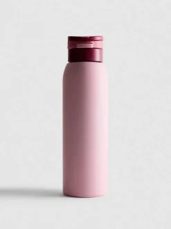 Farbblock-Trinkflasche
