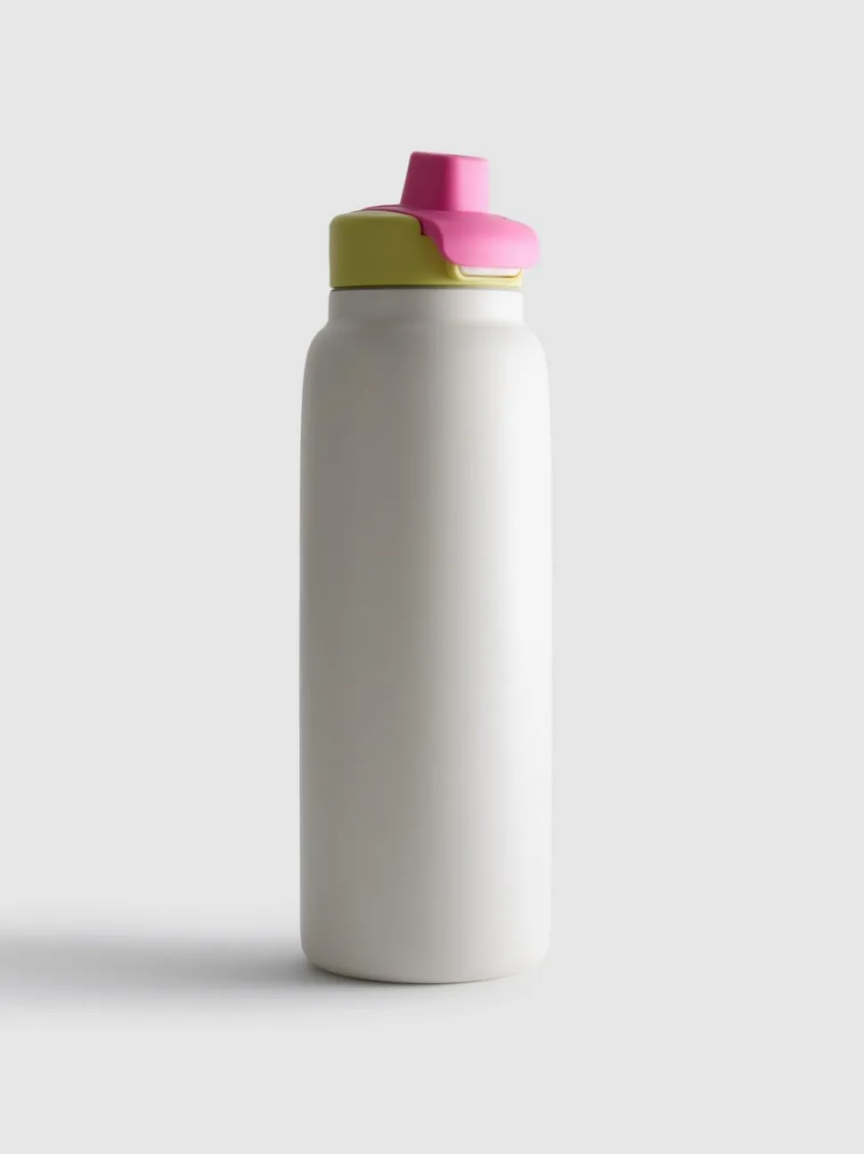Farbblock-Trinkflasche