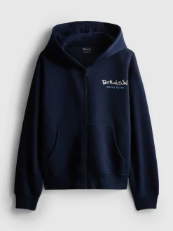 „Fatboy Slim“ Hoodie mit Reißverschluss