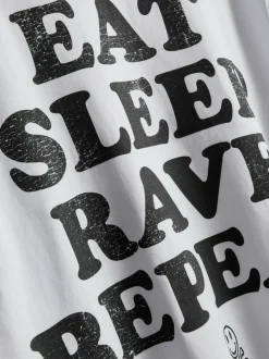 „Fatboy Slim“ T-Shirt mit Grafik