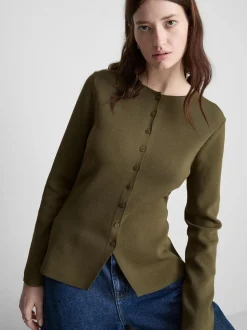 Figurbetonter, langärmeliger „The Edit“ Cardigan