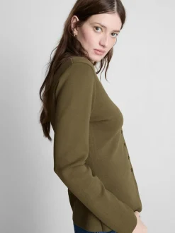 Figurbetonter, langärmeliger „The Edit“ Cardigan