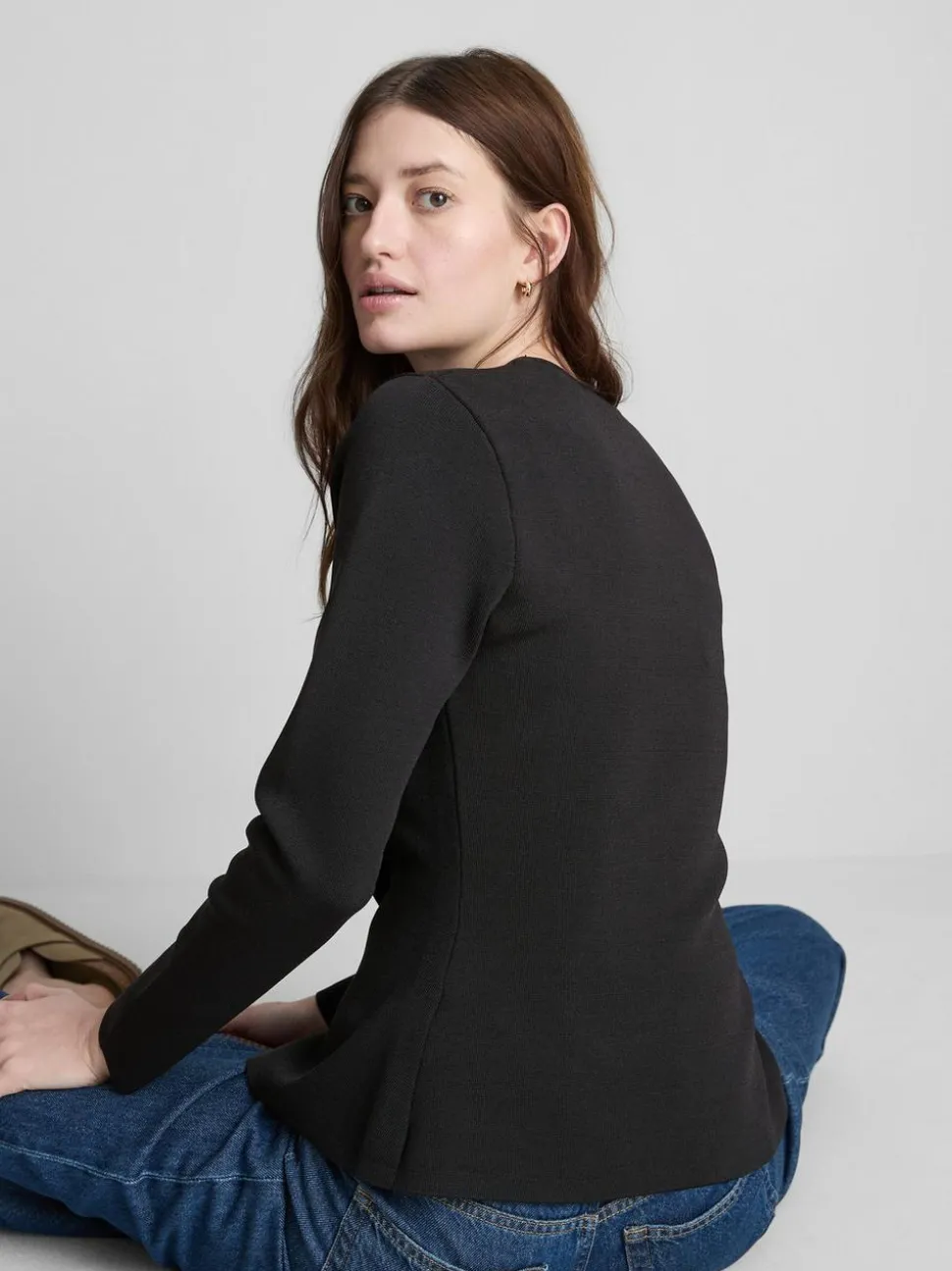 Figurbetonter, langärmeliger „The Edit“ Cardigan